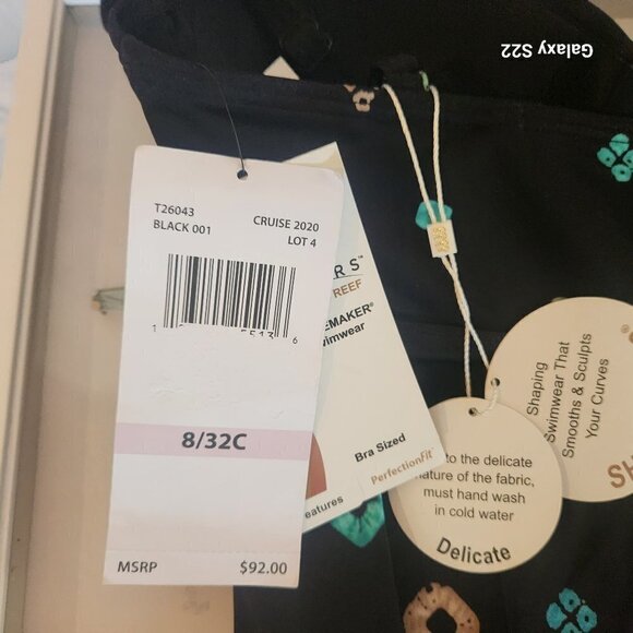 CocoReef Shapemaker Wrap Tankini Top. NWT. Size 8/32 C - Picture 8 of 10